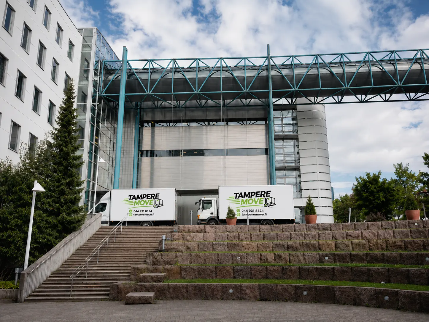 Professional home, apartment, office and university moving services by Tampere Move in Tampere
